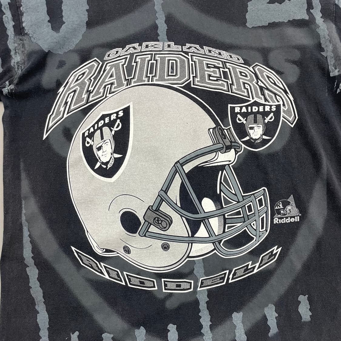 VINTAGE RIDDLE USA Raiders big logo Tshi 상품이미지3