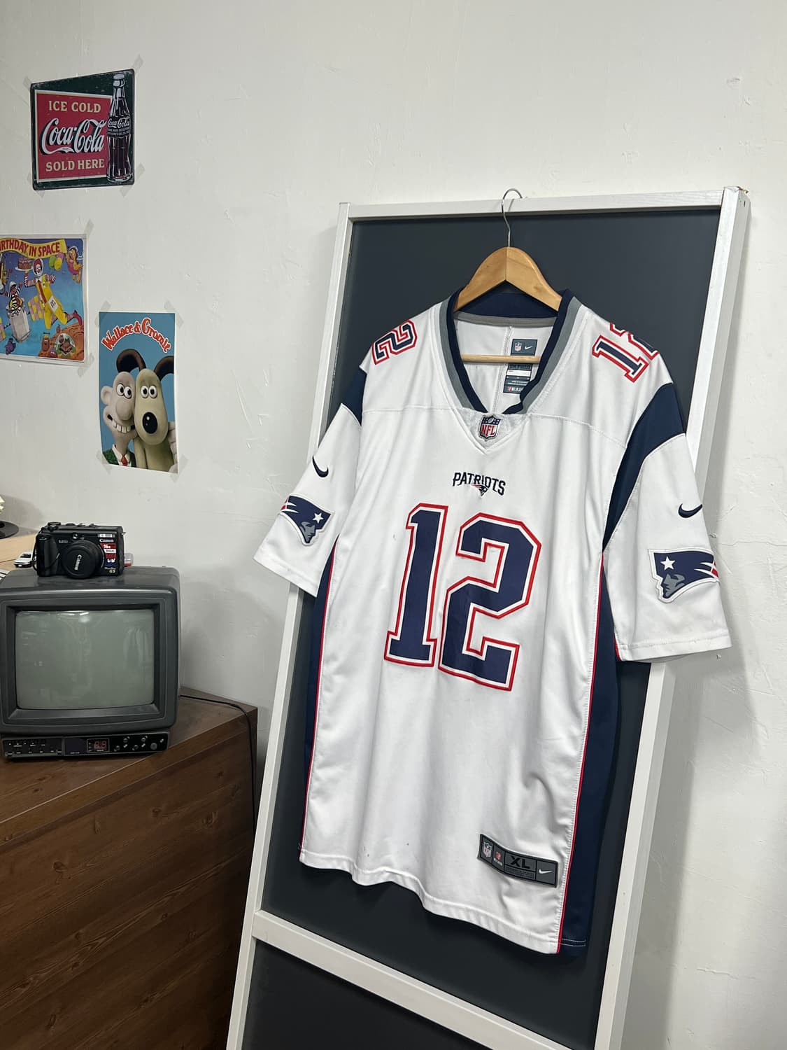 나이키 nfl 패트리어츠 Brady 마킹 미식 축구 유니폼 져지 반팔 상품이미지1