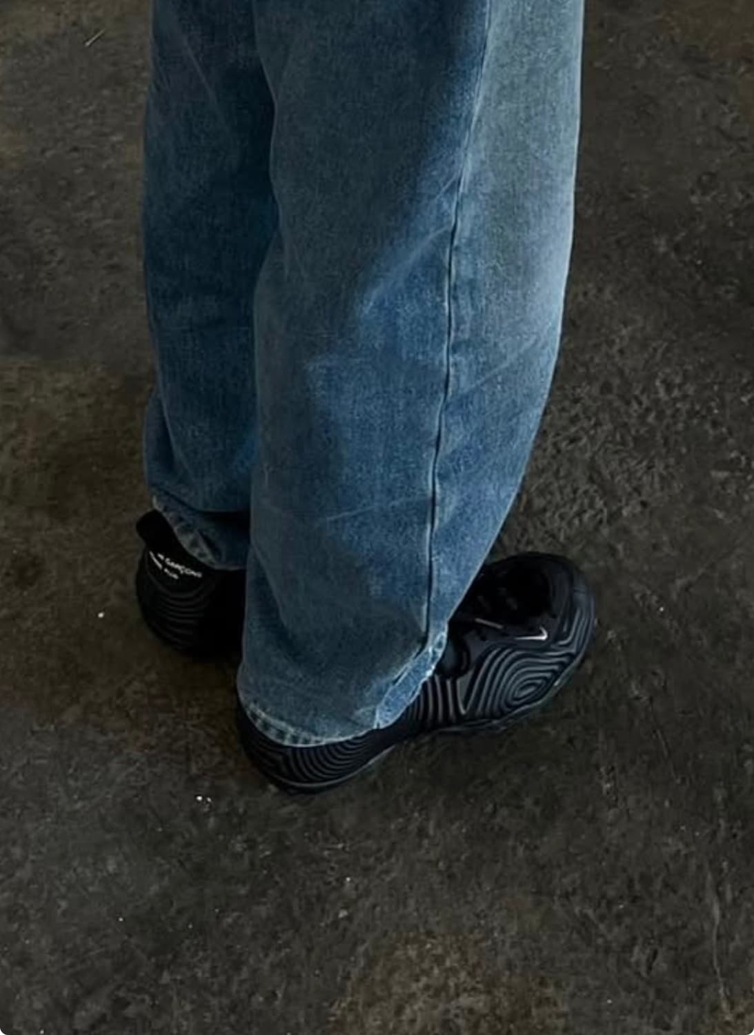 [235] 나이키 꼼데가르송 에어 폼포짓 원 상품이미지2