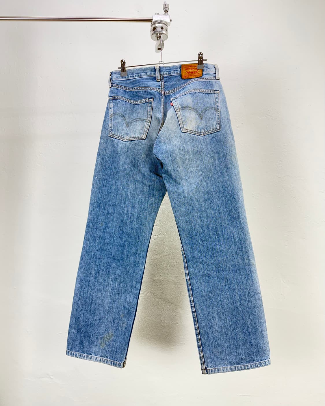 리바이스 503-03 재팬기 라이트 블루 워시 데님 팬츠 상품이미지6