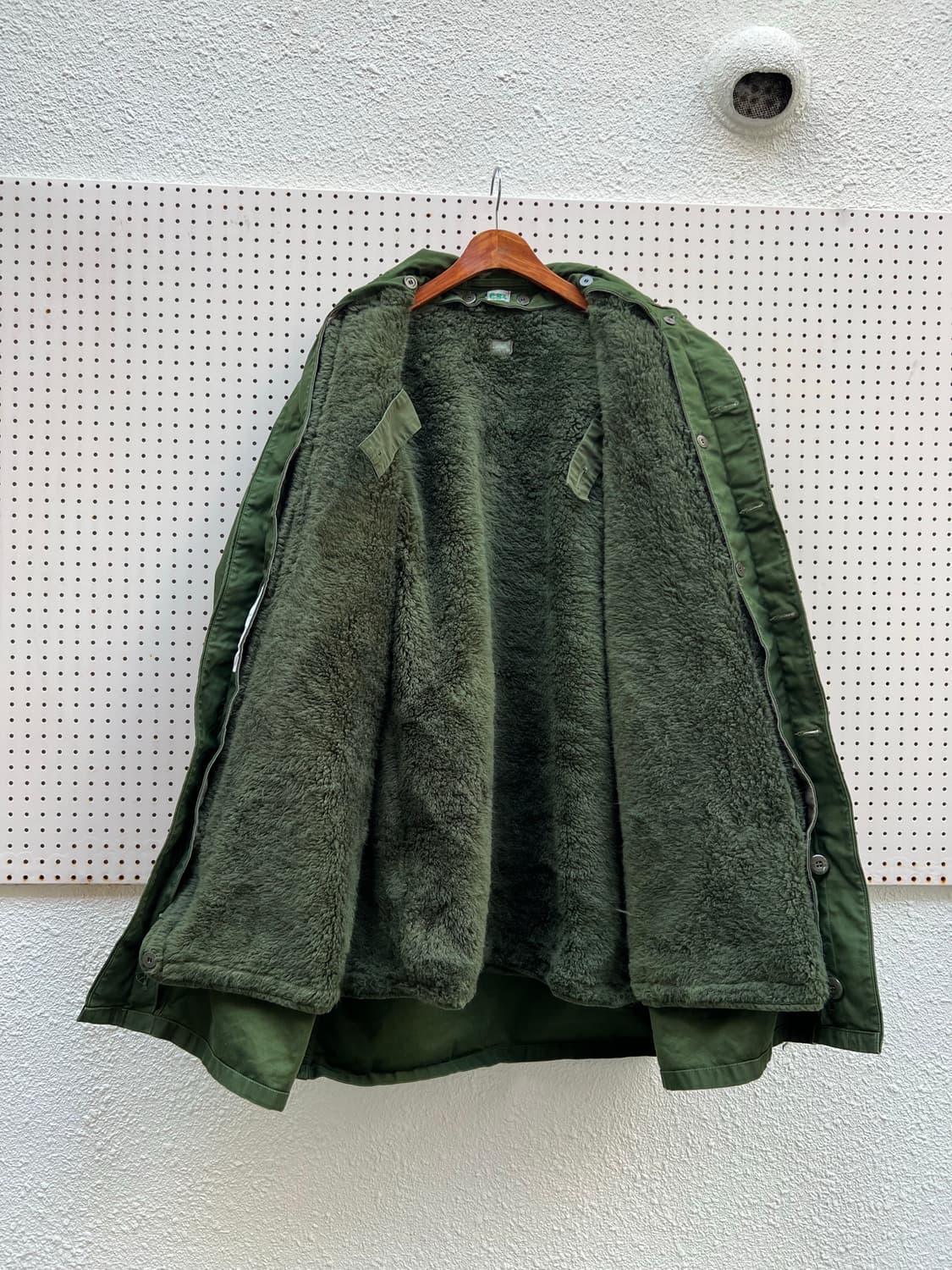 70s SWEDISH ARMY M59 MODS PARKA 모즈파카 개파카 상품이미지10