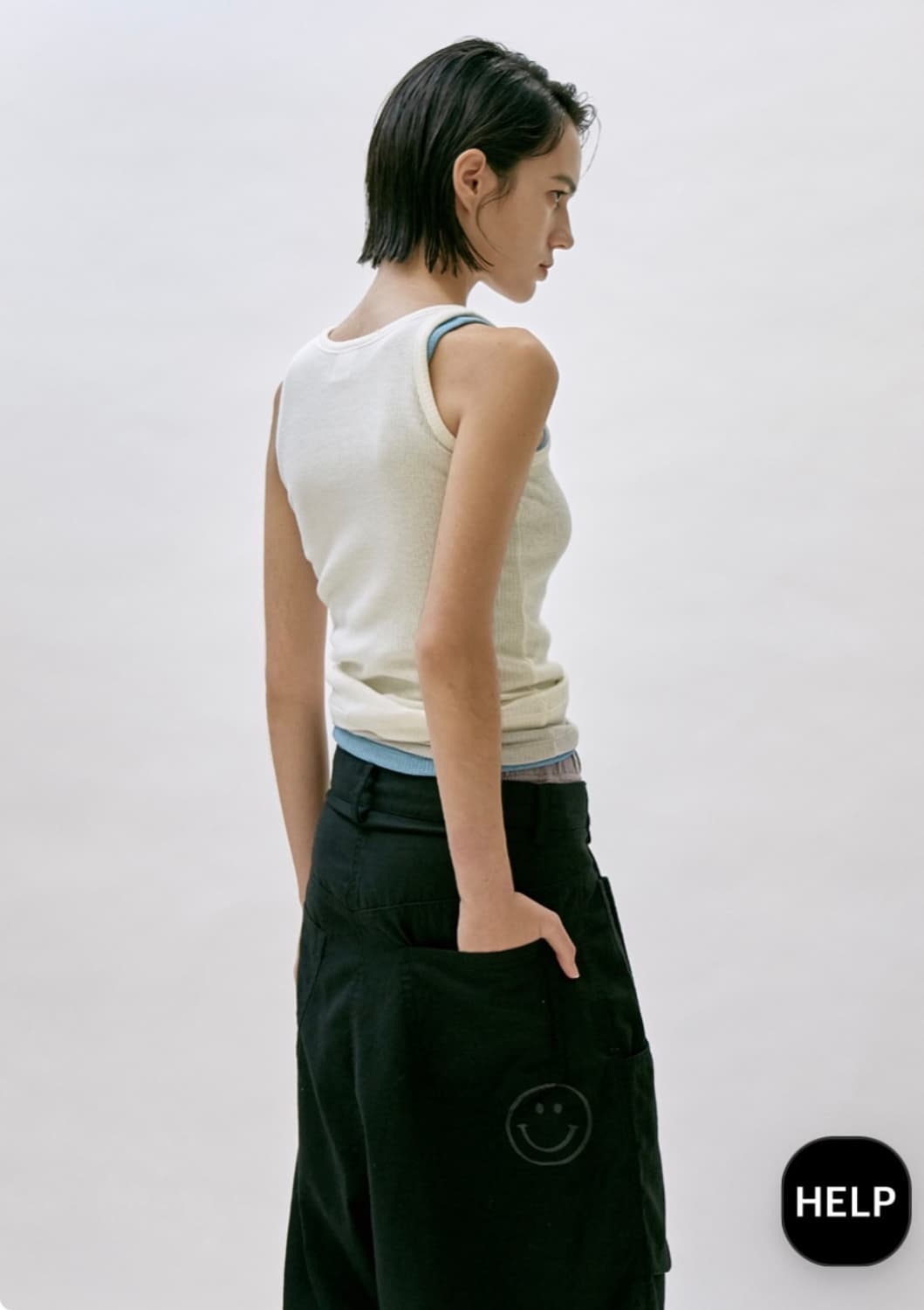 STANDALONE LOW RISE BAGGY COTTON SHORT 상품이미지1