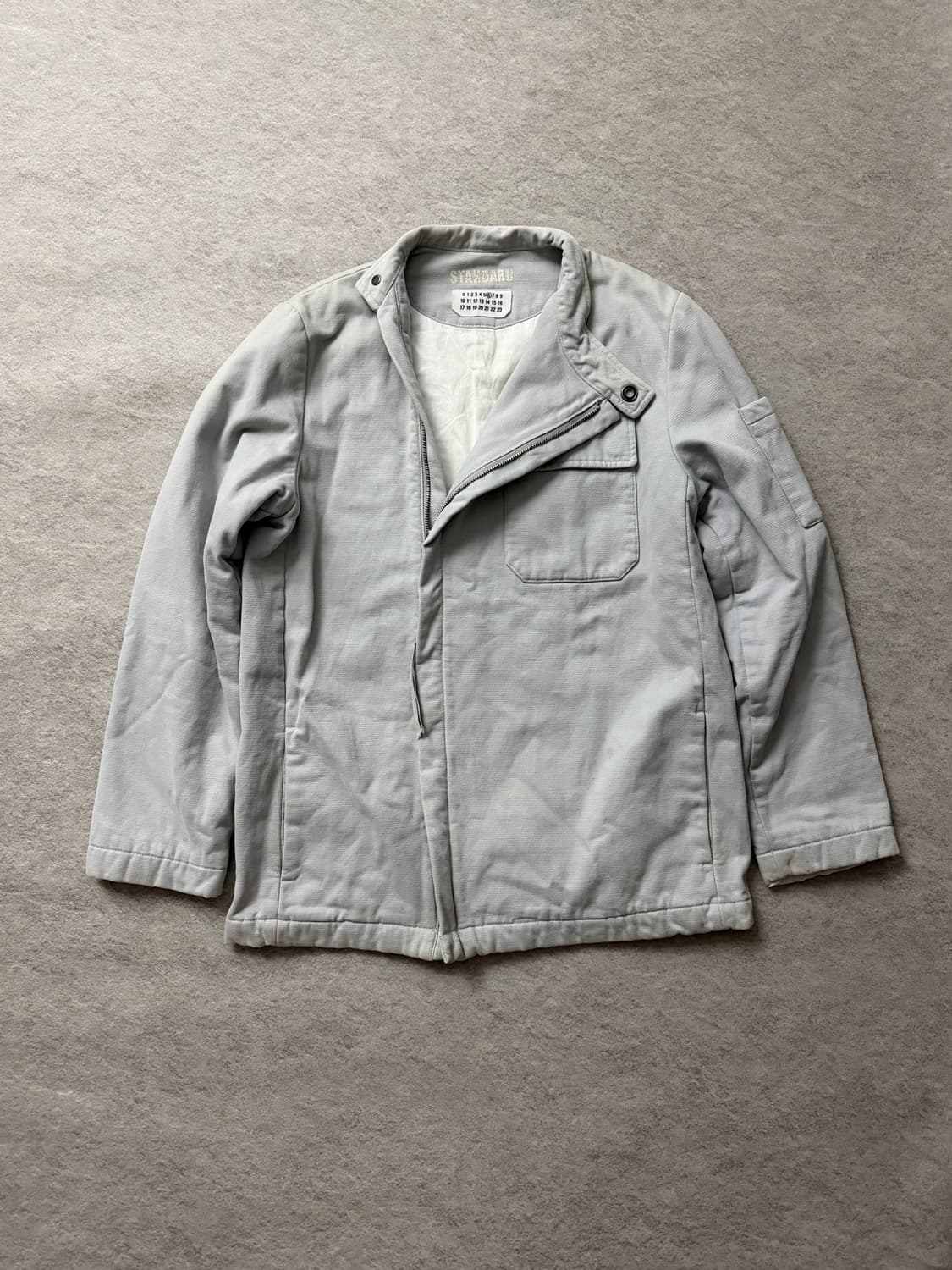 마르지엘라 비대칭 코튼 자켓 상품이미지2