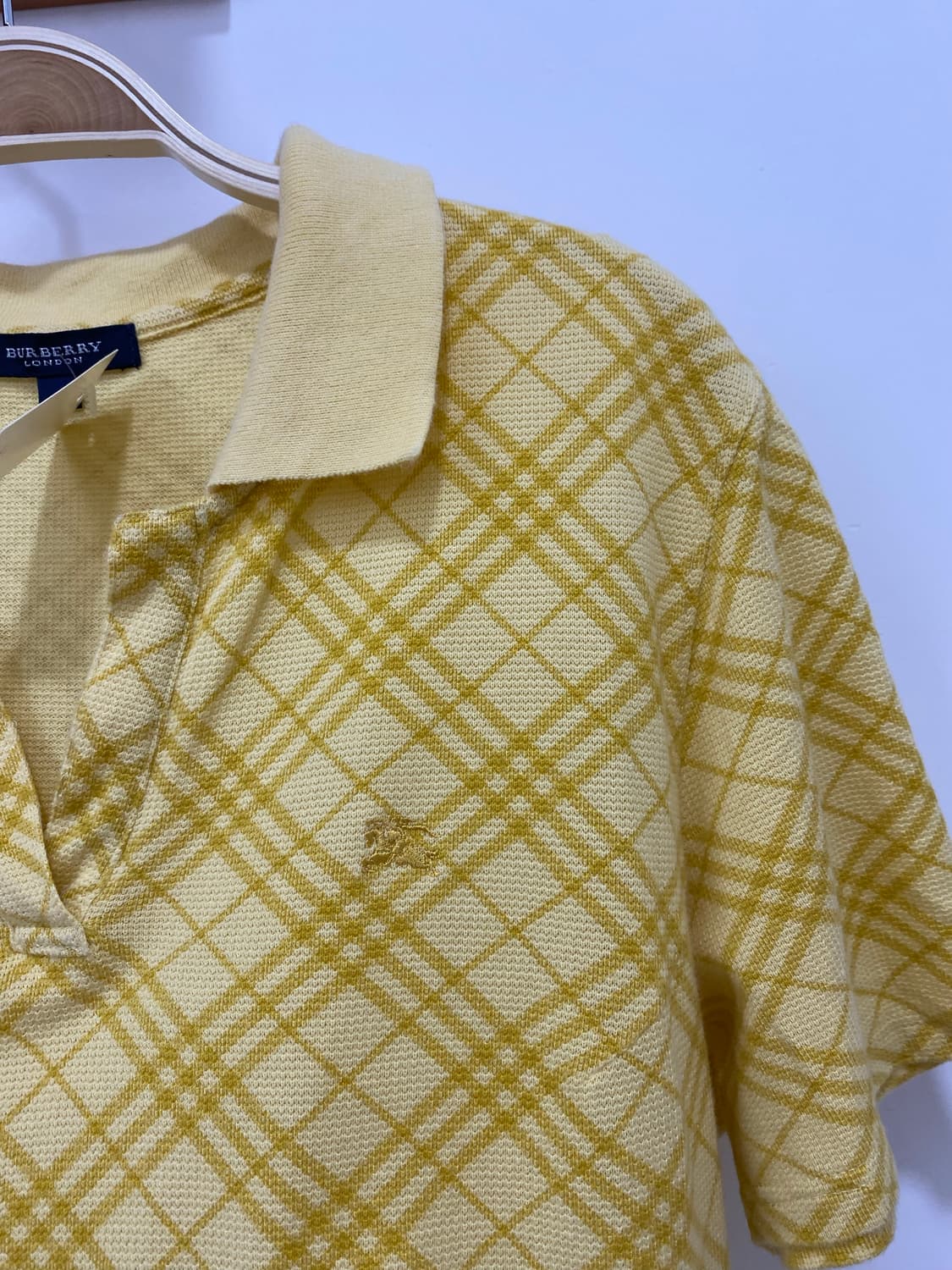 Burberry 버터 옐로우 체크 PK 상품이미지3