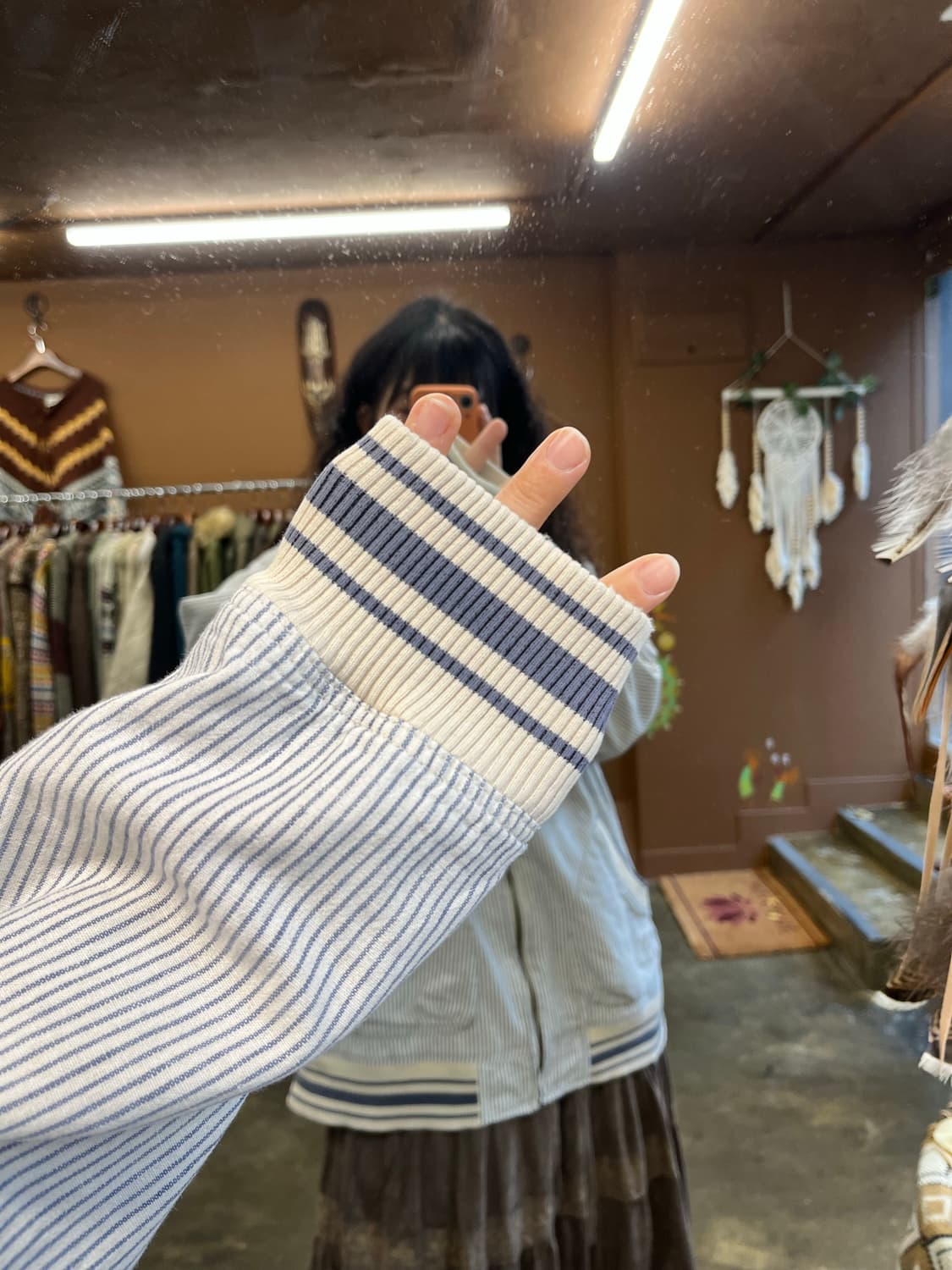 drugstores 스트라이프 후드집업 상품이미지9