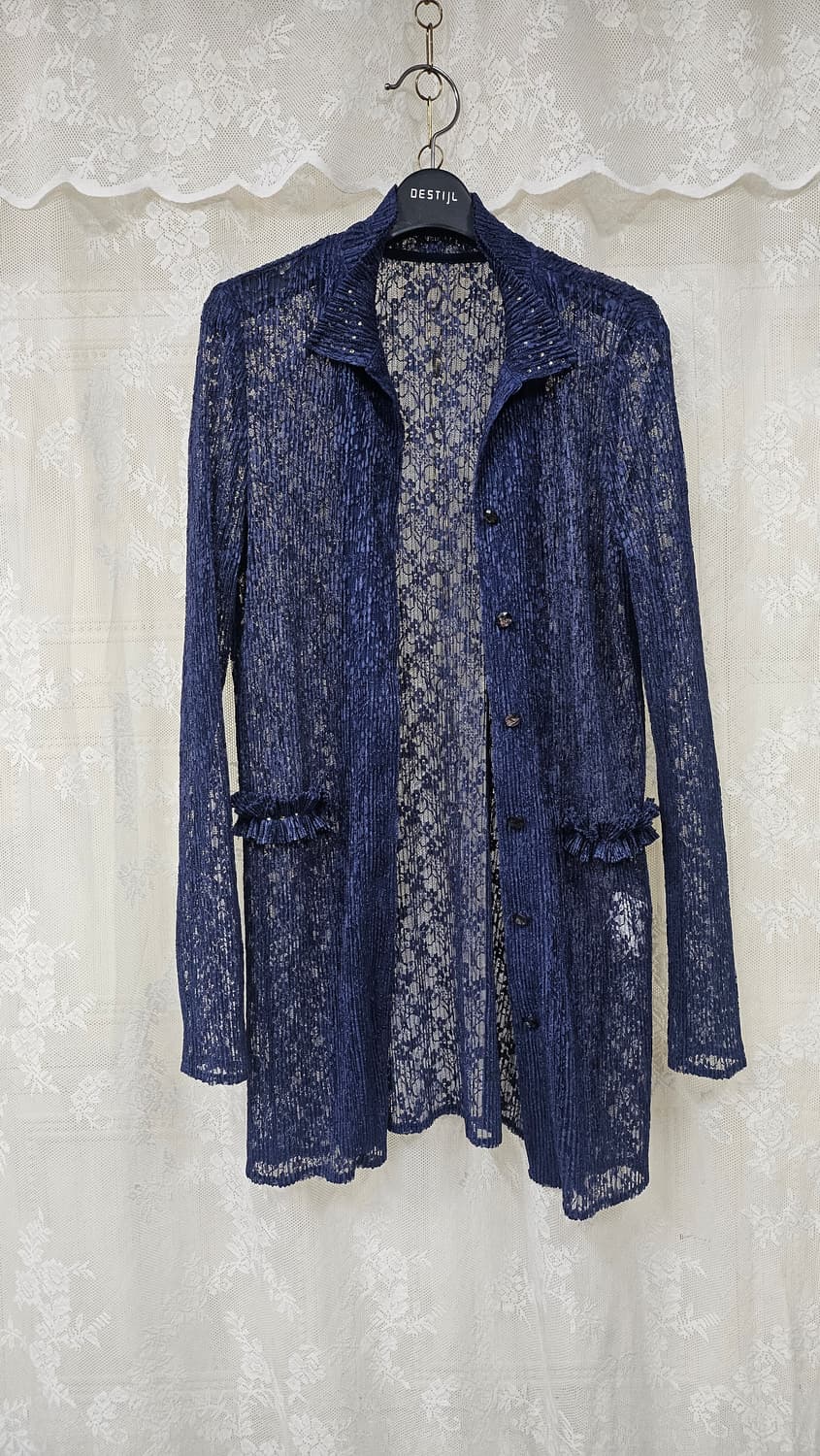 최복호 레이스 주름 가디건  상품이미지2