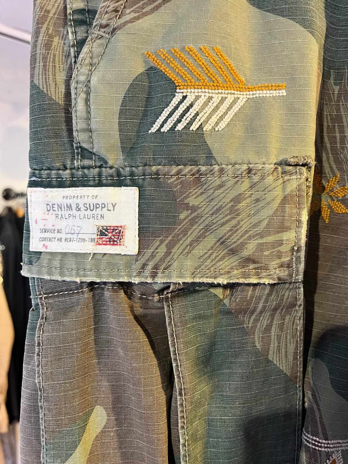 데님앤서플라이 카고 쇼츠 상품이미지3