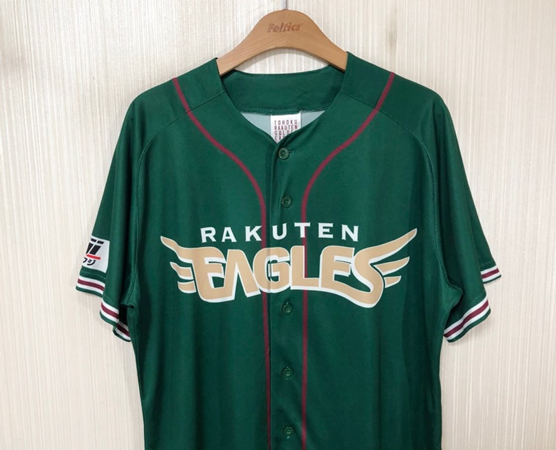 NPB 도호쿠 라쿠텐 골든이글스 유니폼/져지 M 상품이미지2