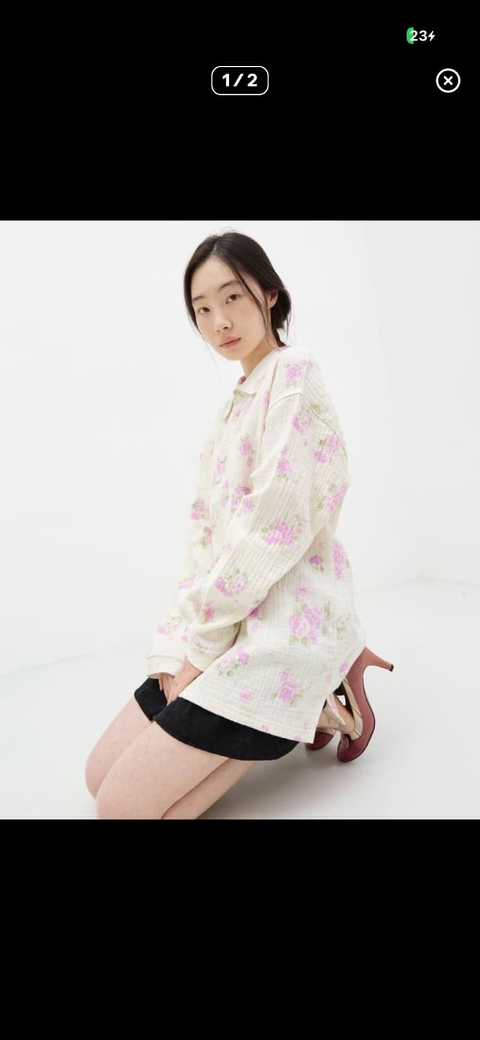 콜로신스 그랜마 로즈 셔츠  상품이미지1