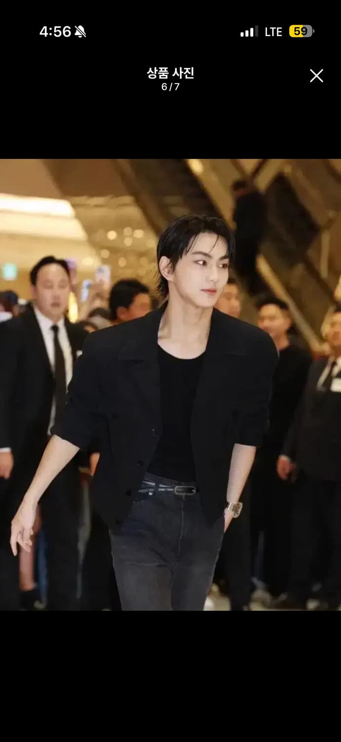 [L] 렉토 카일 밀리터리 울 블렌드 숏 크롭 자켓 상품이미지6