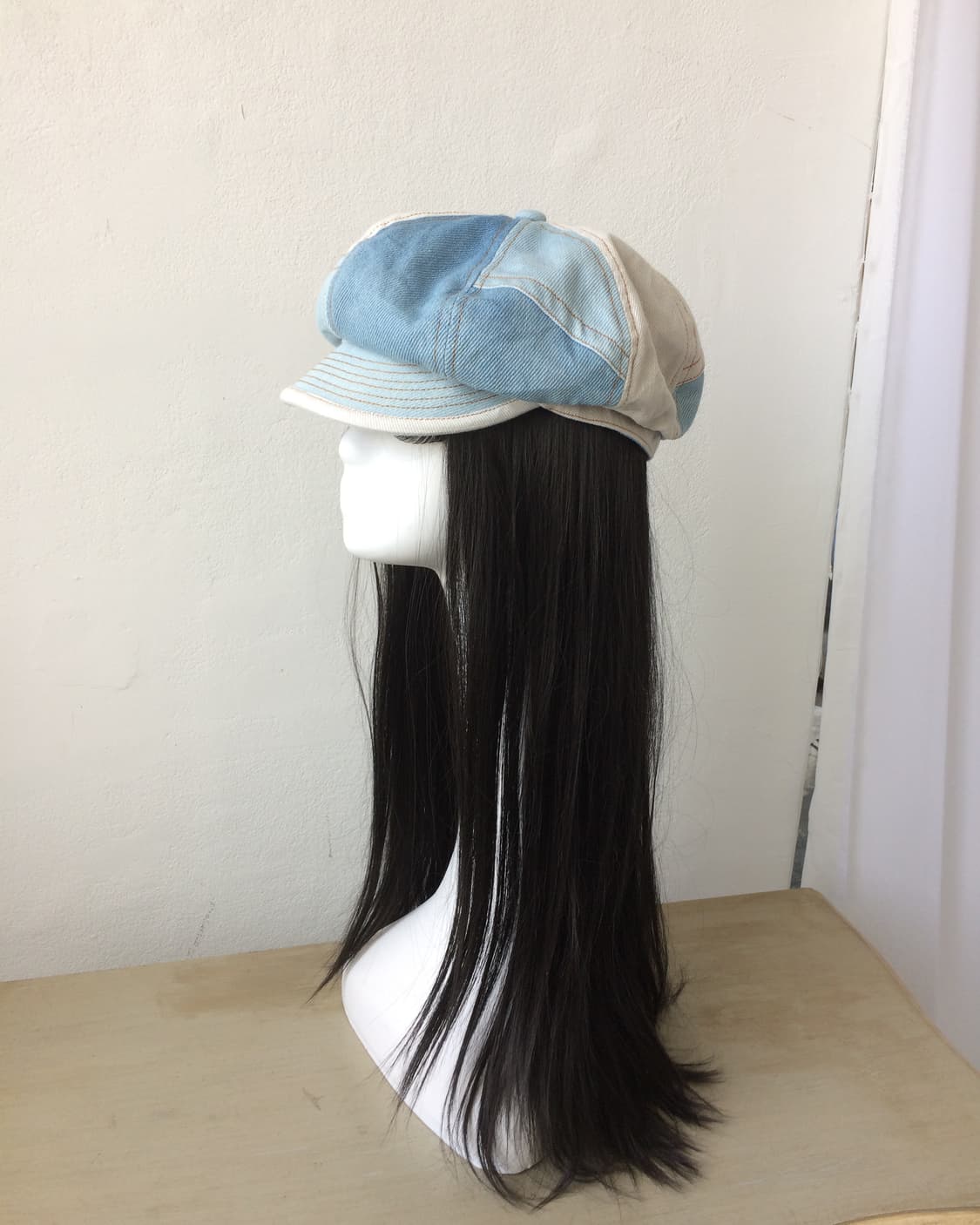 patch work beret cap 상품이미지5