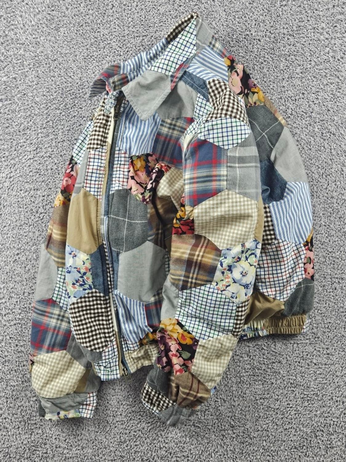 폴로랄프로렌 멀티컬러 패치워크 블루종 자켓 ( S ) / 11254 상품이미지3