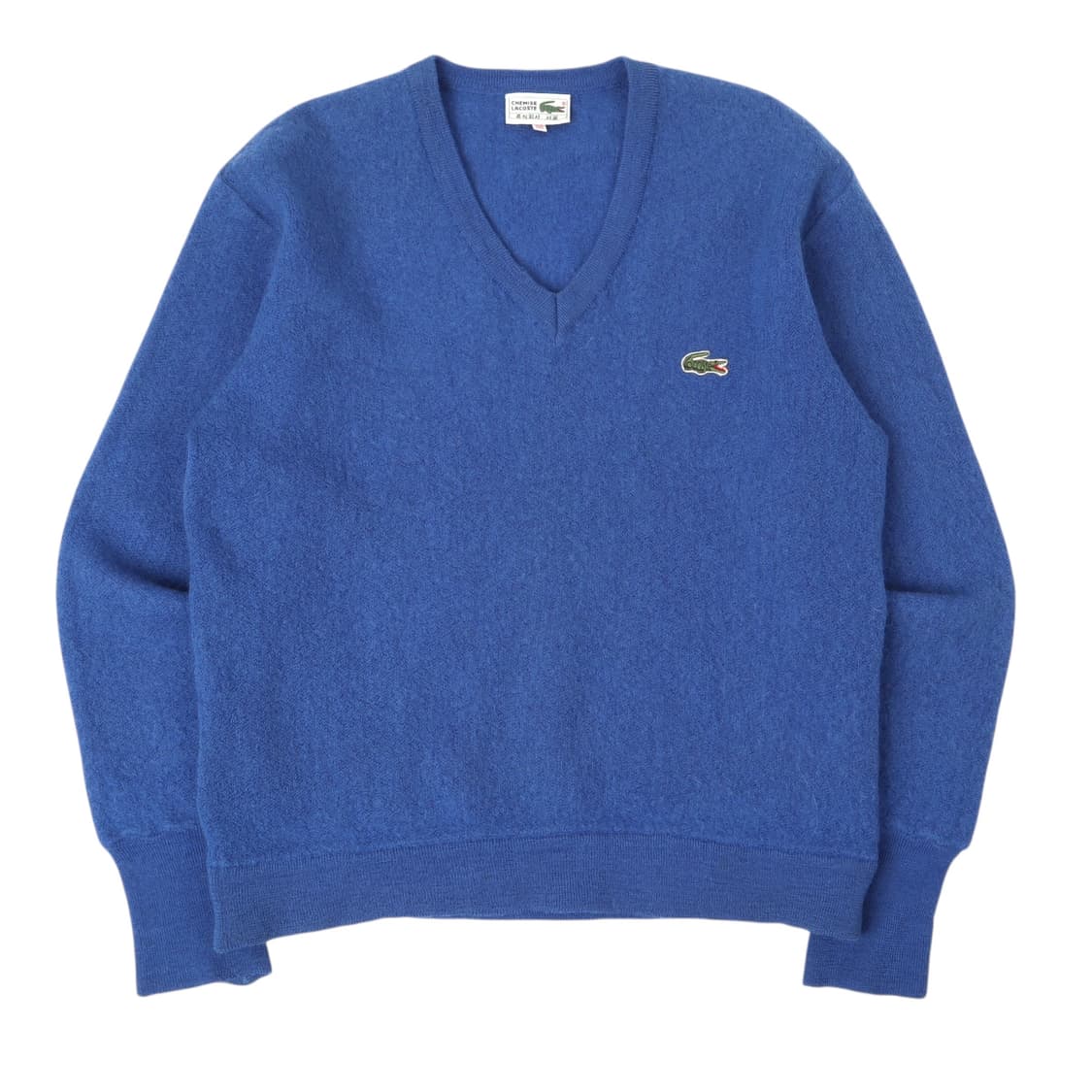 라코스테 블루 울 브이넥 니트 상품이미지1