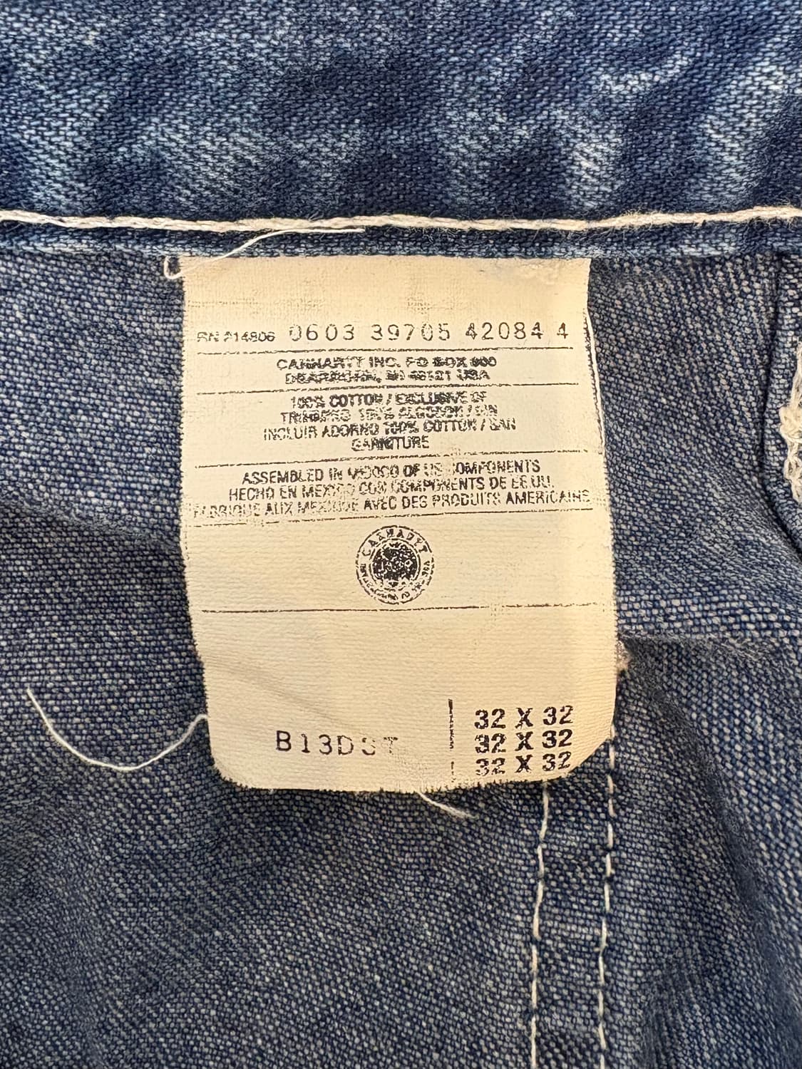 칼하트 카펜터 워크팬츠 상품이미지10