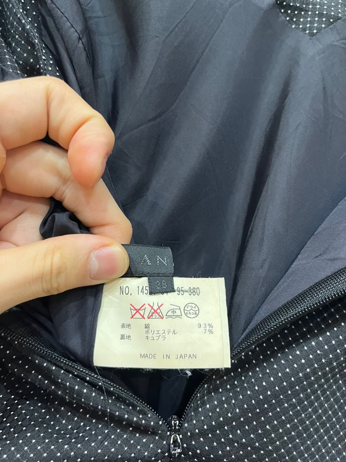 ANAYI 도트 원피스 Made in JAPAN  상품이미지6