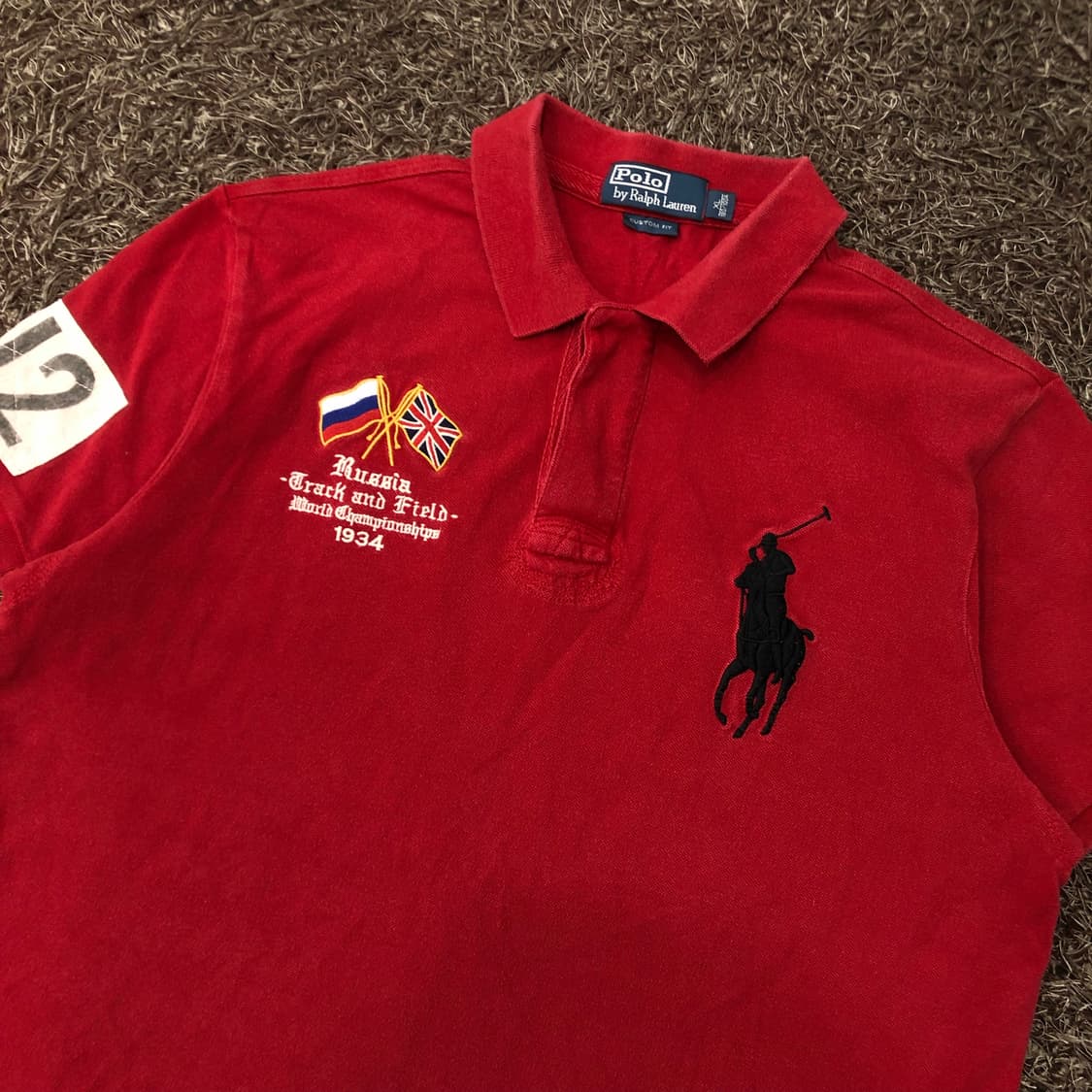 XL 폴로 랄프로렌 빅포니 치프키프 러시아 PK 카라 반팔 티셔츠 상품이미지2