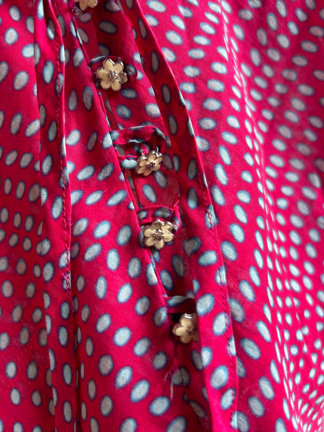 땡땡이 블라우스  상품이미지5