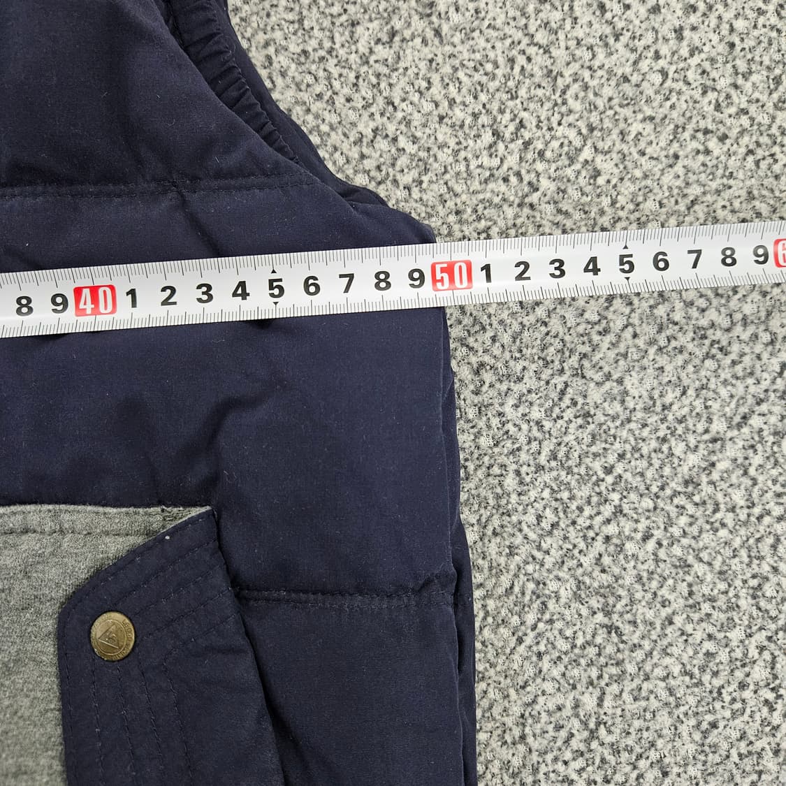 [M] 르꼬끄 스포르티브 블루 패딩 조끼 1106JM2 상품이미지7