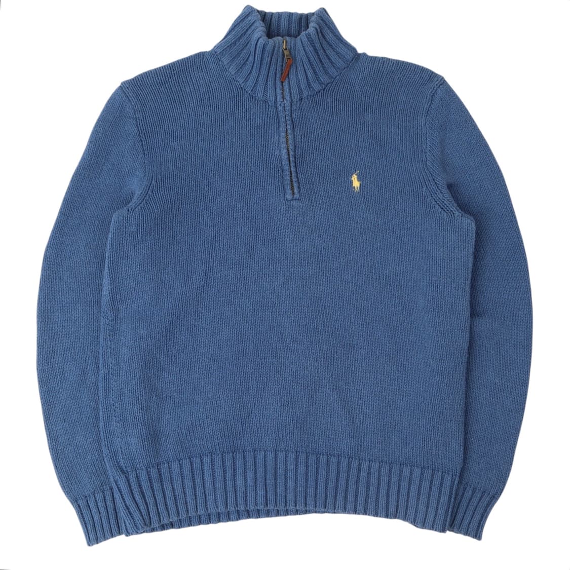 폴로 랄프로렌 다크블루 하프 집업 니트 상품이미지1