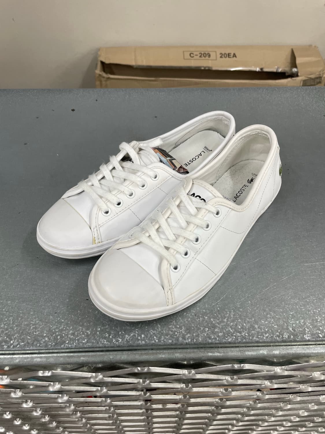 라코스테 플랫 스니커즈 38 상품이미지2
