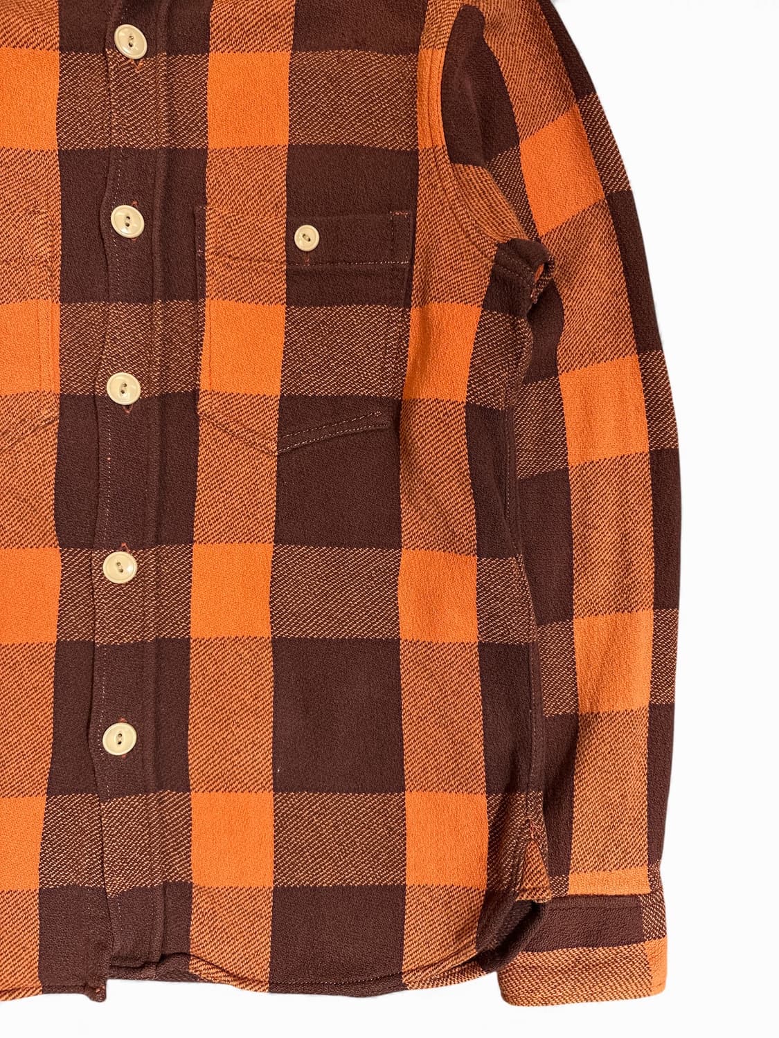 Fullcount Buffalo Check Flannel Shirt 상품이미지4