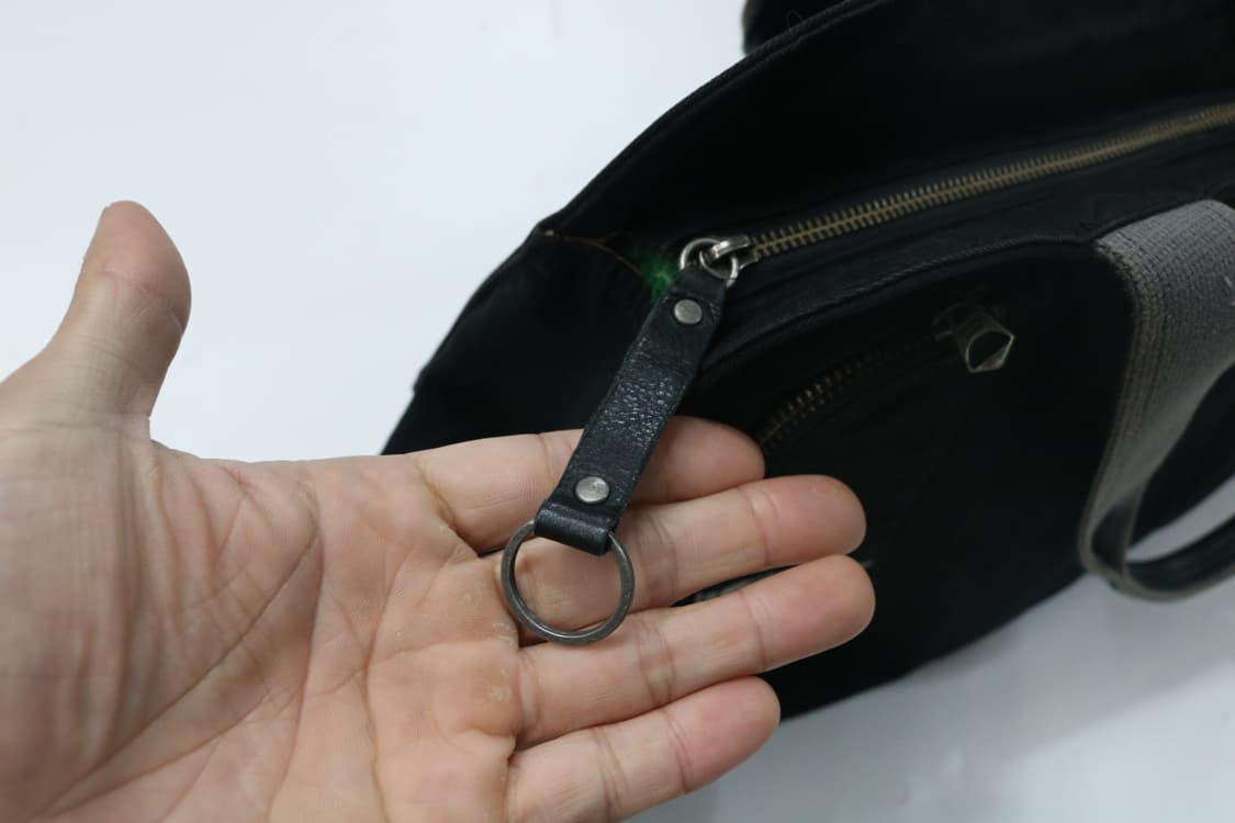 디젤 블랙 데님 보스턴 토트백 상품이미지7