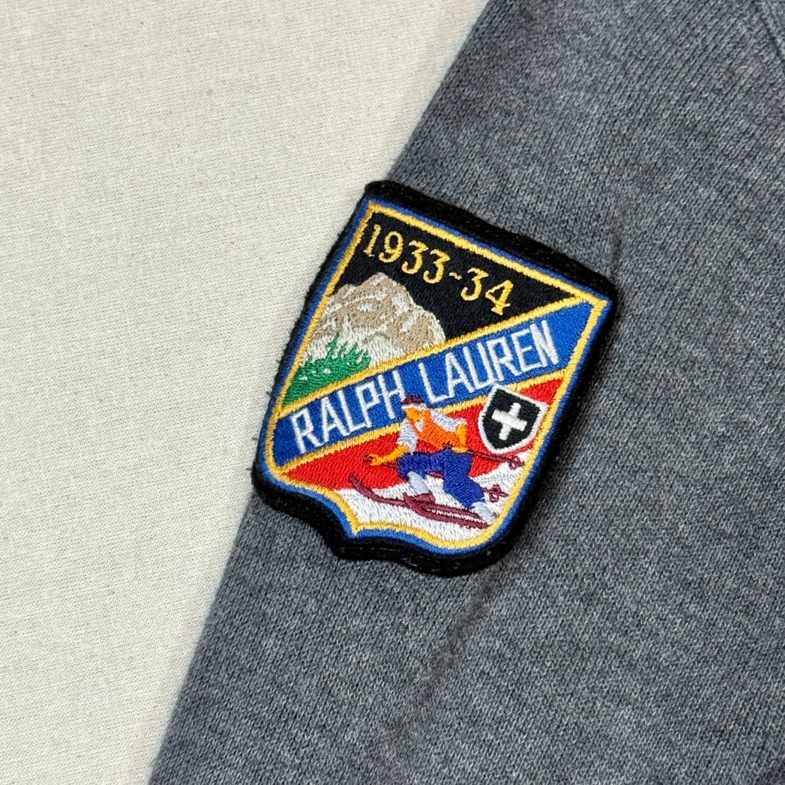 XL) 폴로 랄프로렌 빅포니 반집업 풀오버 코튼 니트 상품이미지4