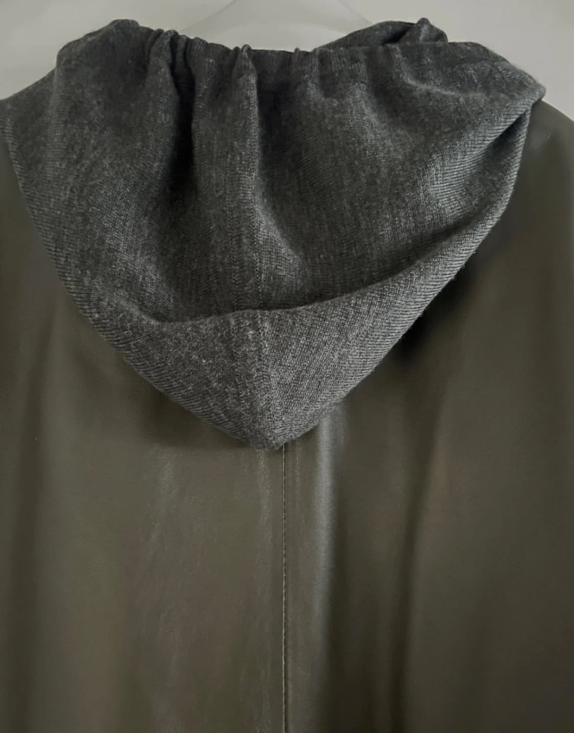 발렌시아 리얼 레더 코트 상품이미지4