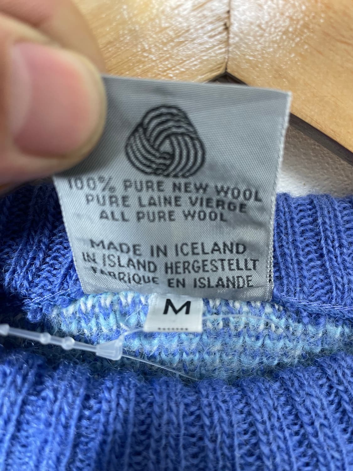 아이스웨어 울 100% 북극곰 니트M - K25  상품이미지5