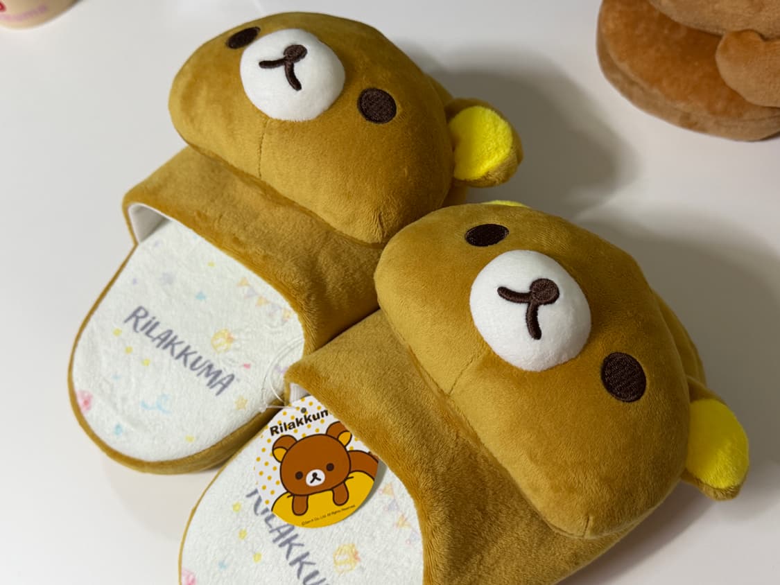 리락쿠마 룸슈즈 슬리퍼 상품이미지1