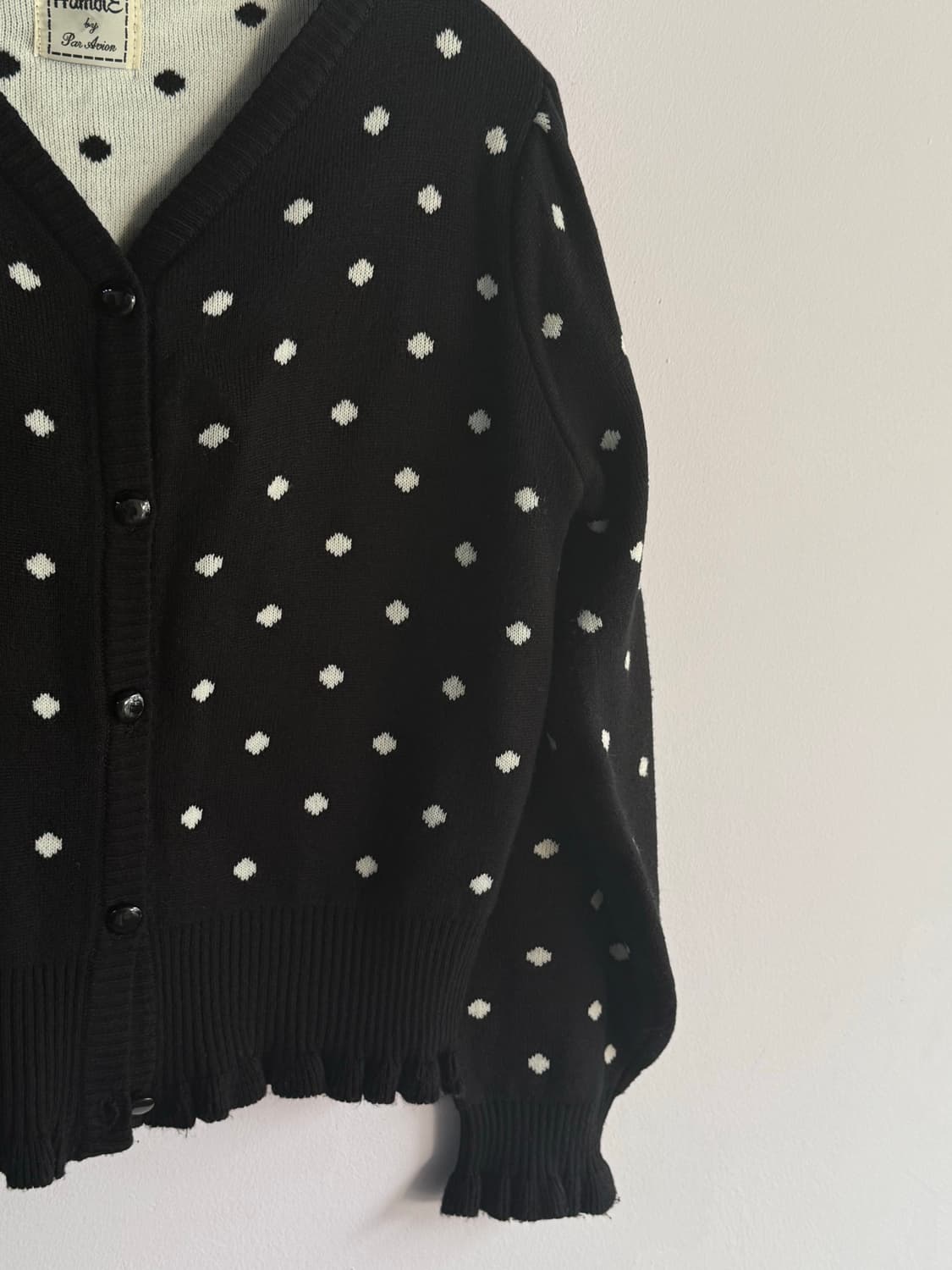 도트 프릴 가디건 상품이미지7