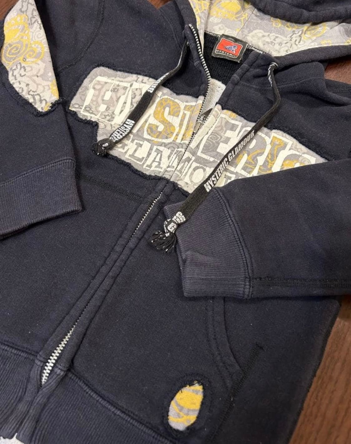 히스테릭글래머 빈티지 y2k 후드집업 키즈 상품이미지3