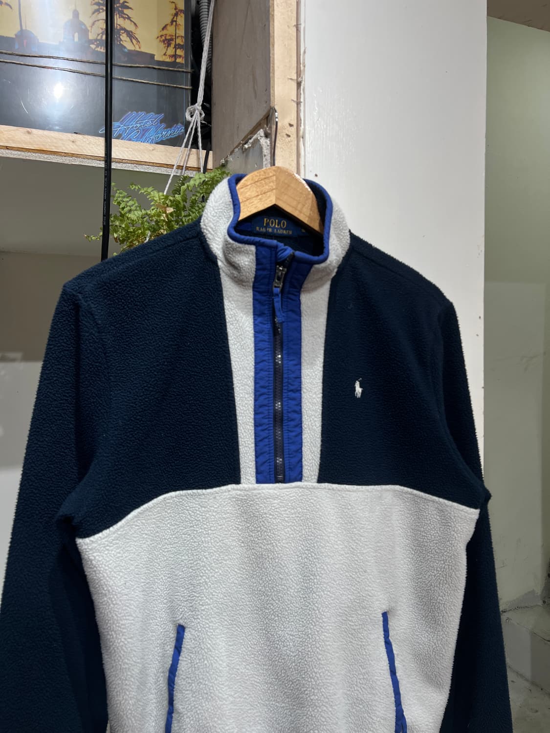 폴로 랄프로렌 반집업 플리스 자켓 상품이미지1