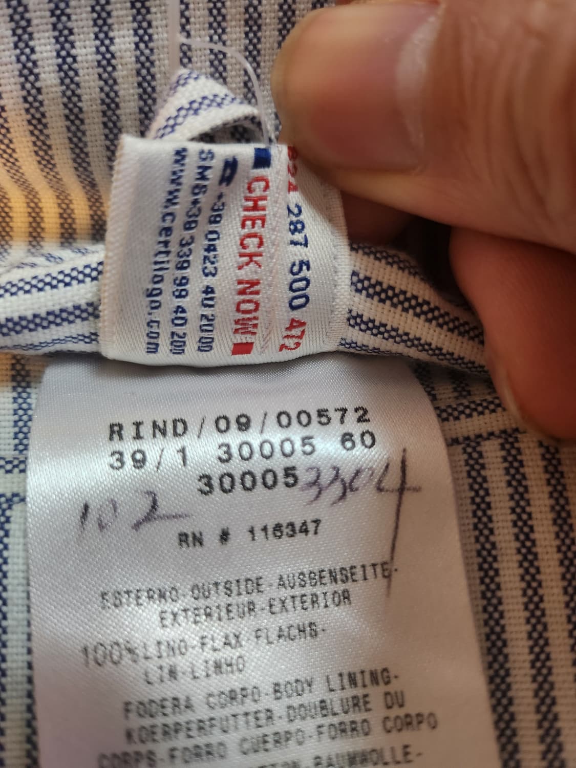 몽클레어 감바블루 자켓 상품이미지7