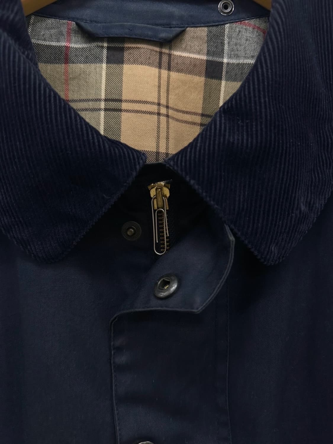 바버 라이트웨이트 비데일자켓 네이비 (L)  상품이미지3