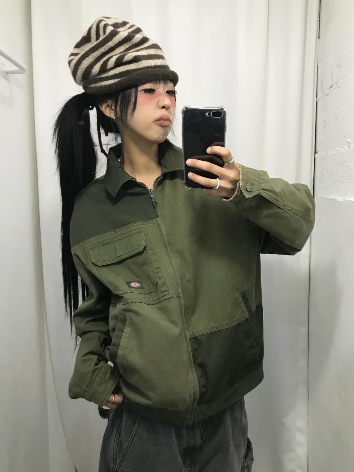 Dickies Reversible Work Jacket - Khaki 상품이미지5