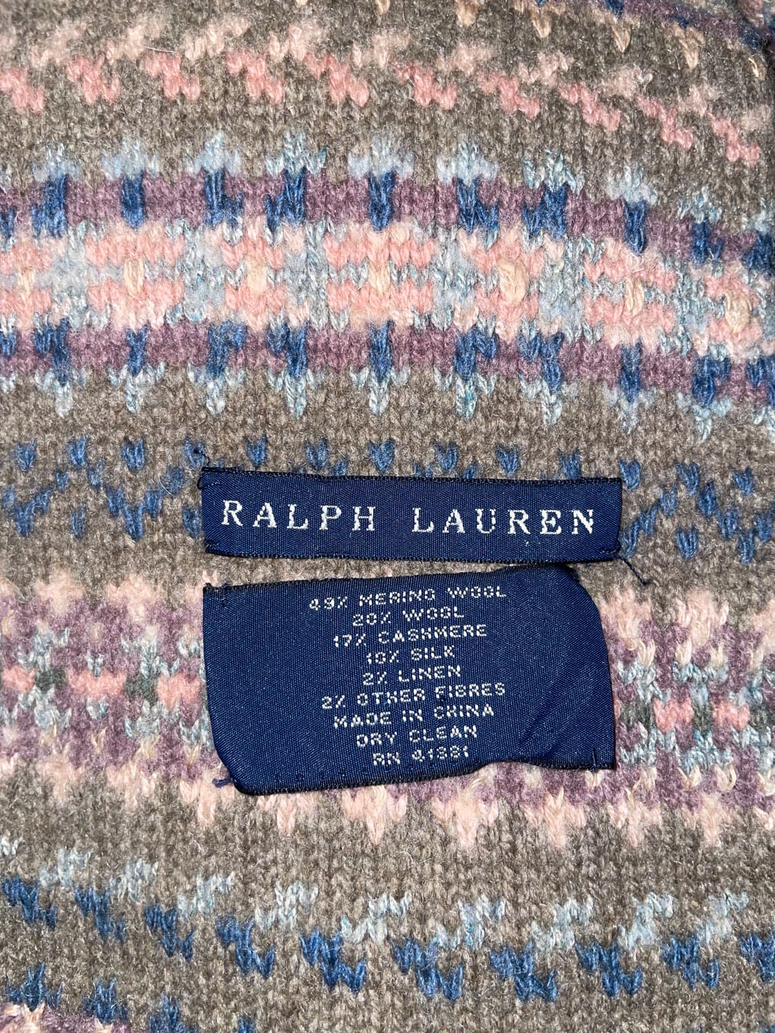 폴로 랄프로렌 머플러 상품이미지2