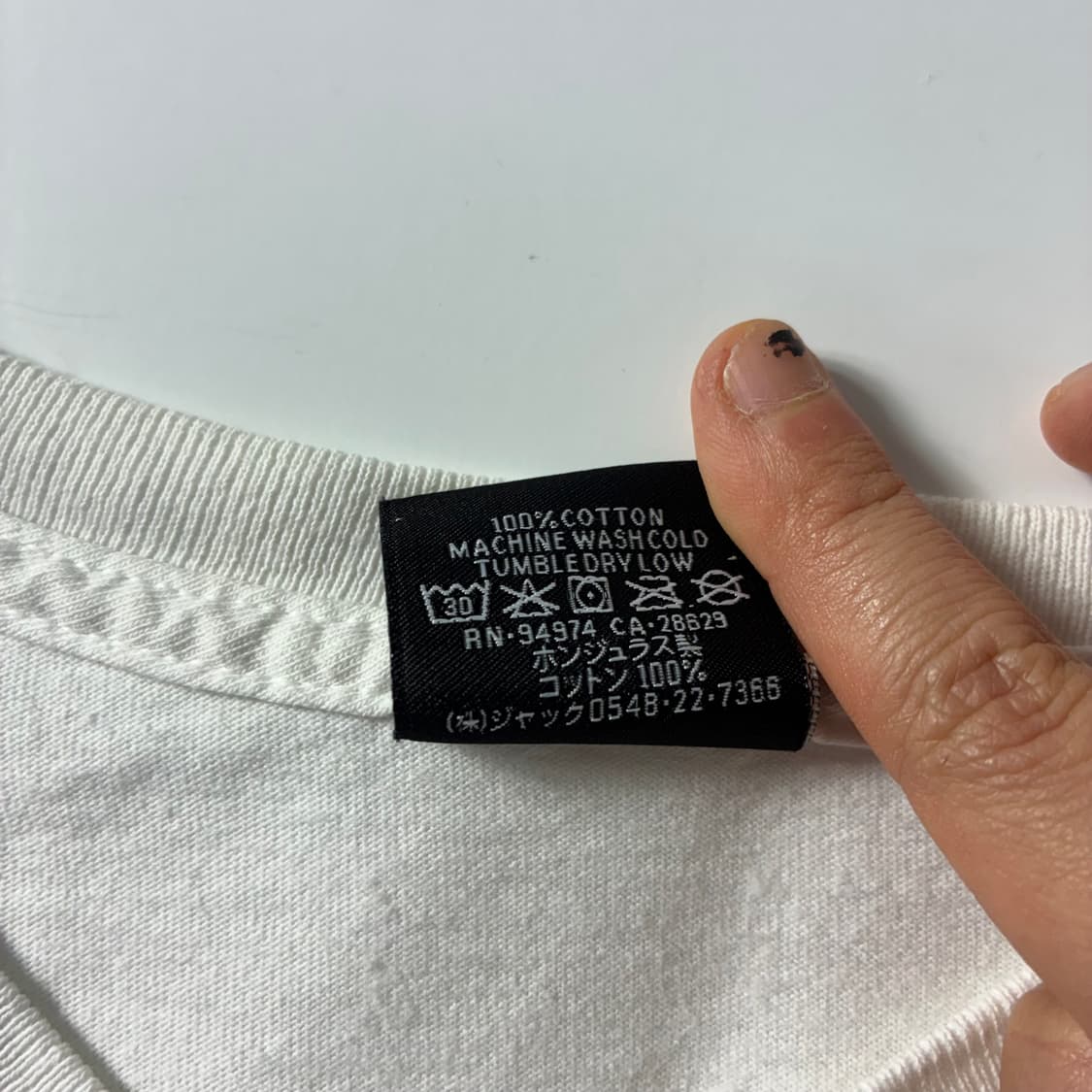 Stussy  스투시 터프기어 화이트 반팔티셔츠  상품이미지6
