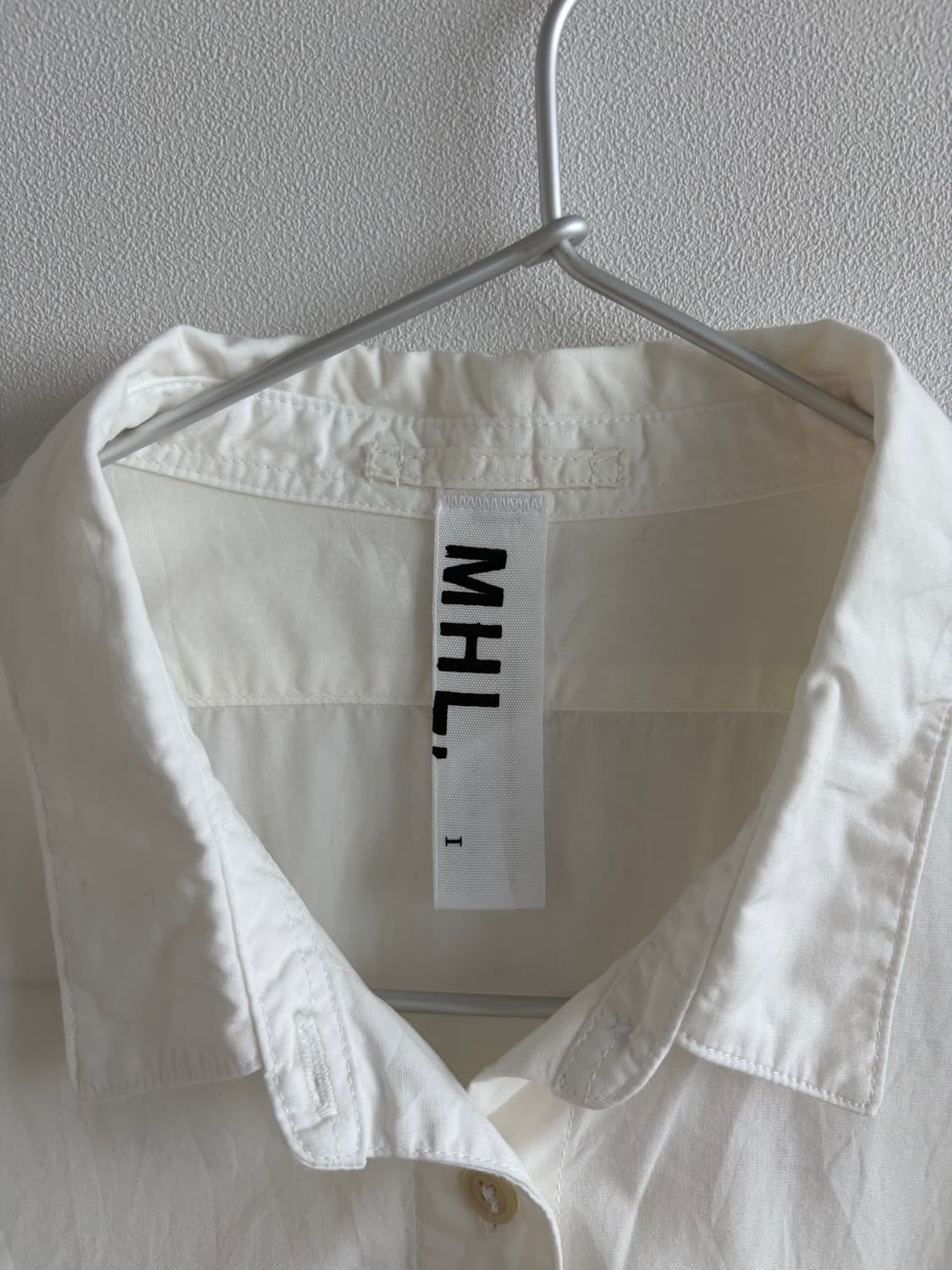 MHL 화이트 반팔 셔츠 상품이미지6