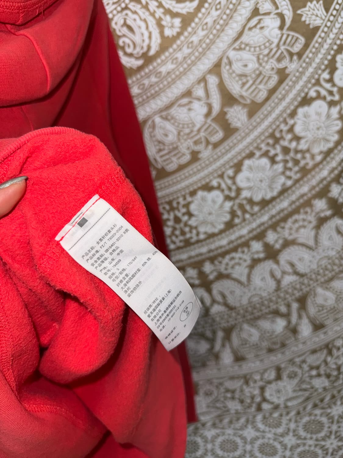 아베크롬비 여성 기모 자수 후드티  상품이미지7