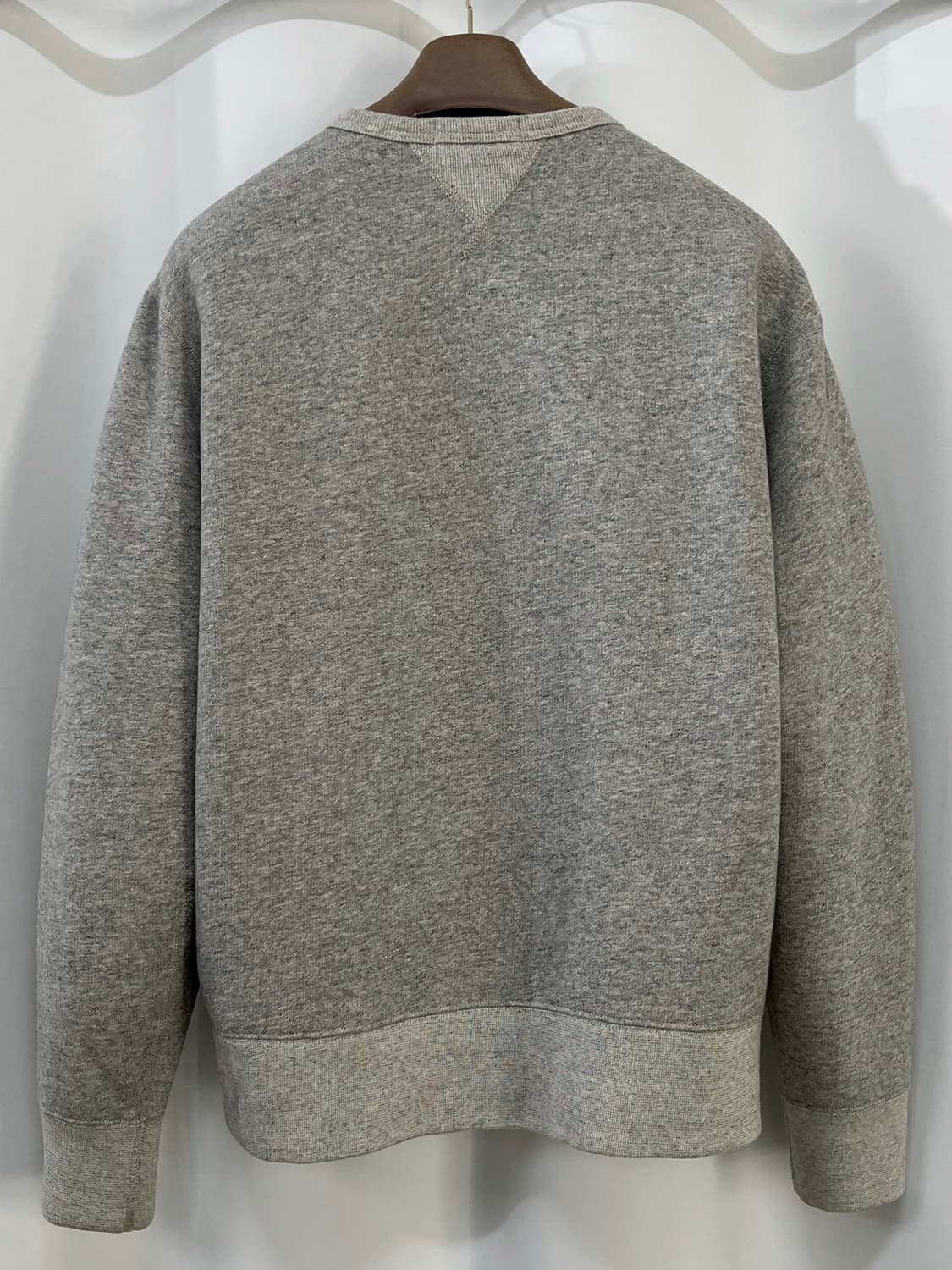 폴로 랄프로렌 유콘필드 멜란지 그레이 플리스 크루넥 스웻셔츠 맨투맨 상품이미지2