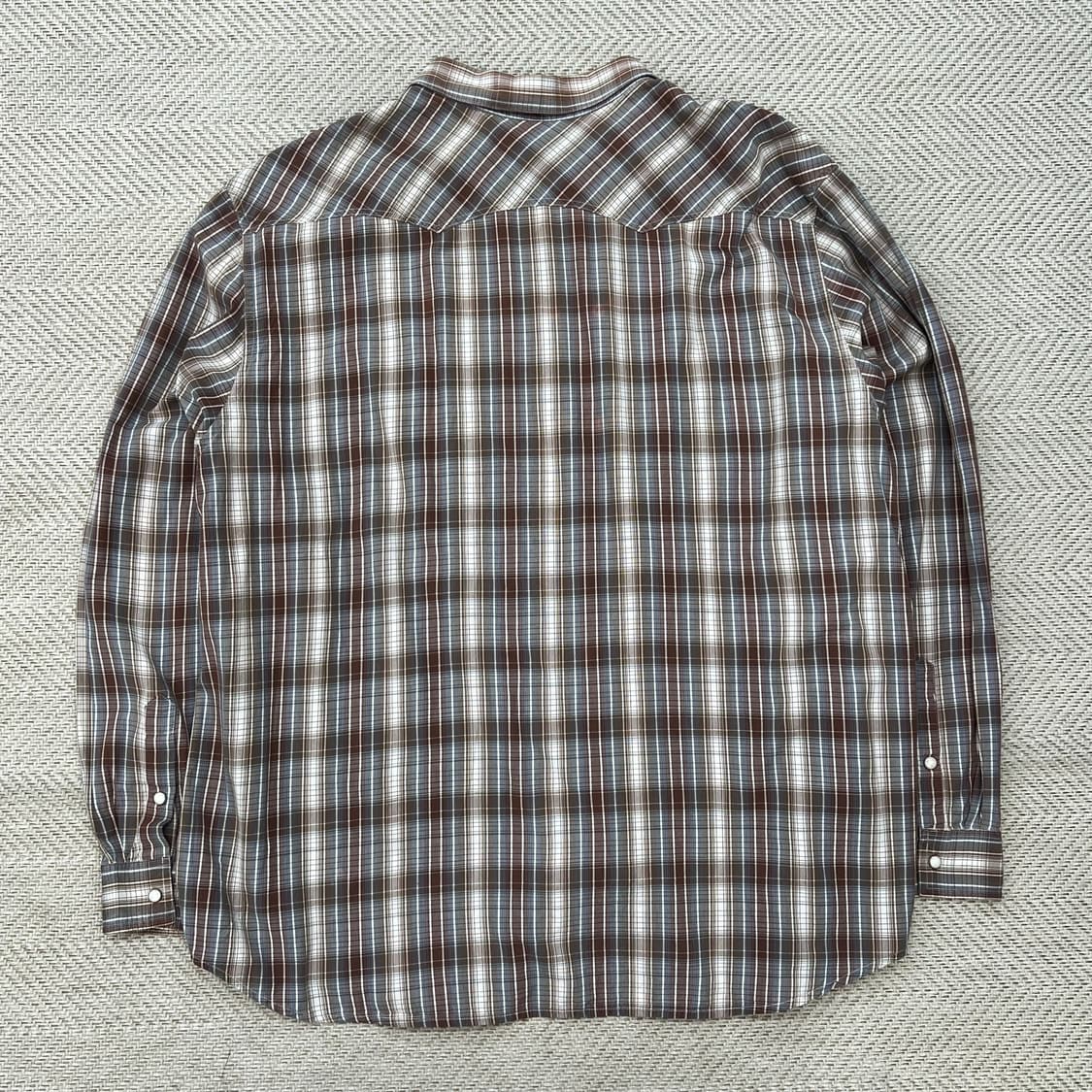 리바이스 투포켓 체크 셔츠 r2888 상품이미지2