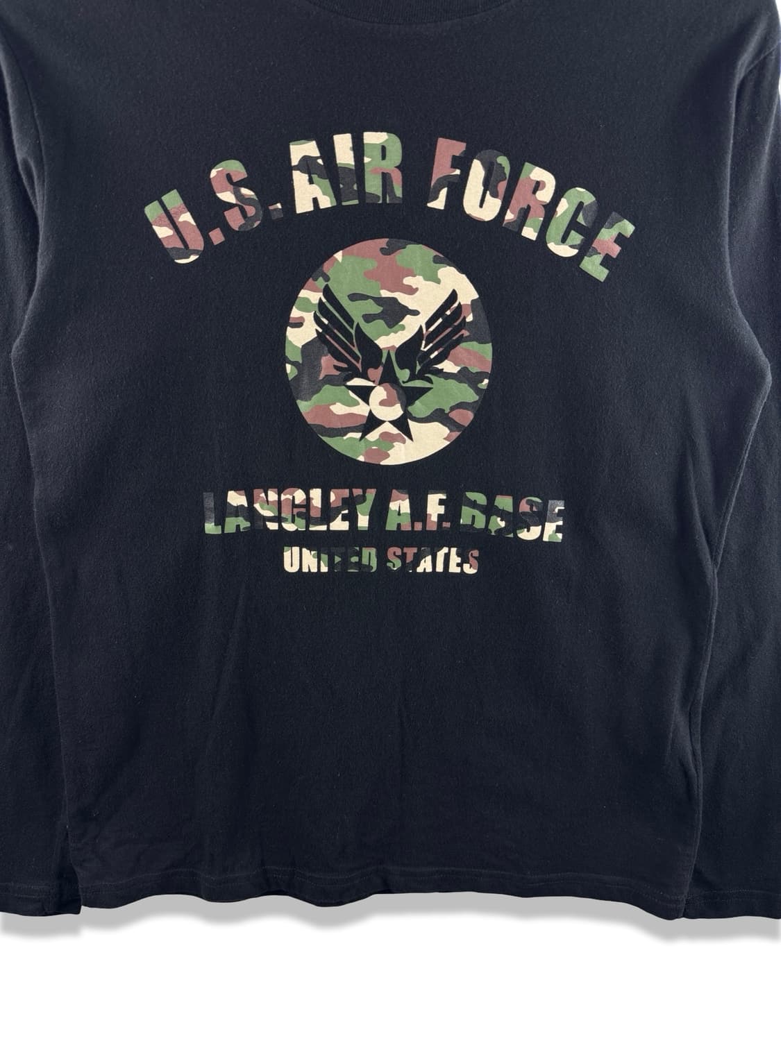 JPN  USAF 카모플라주 프린팅 롱슬리브3494 상품이미지4