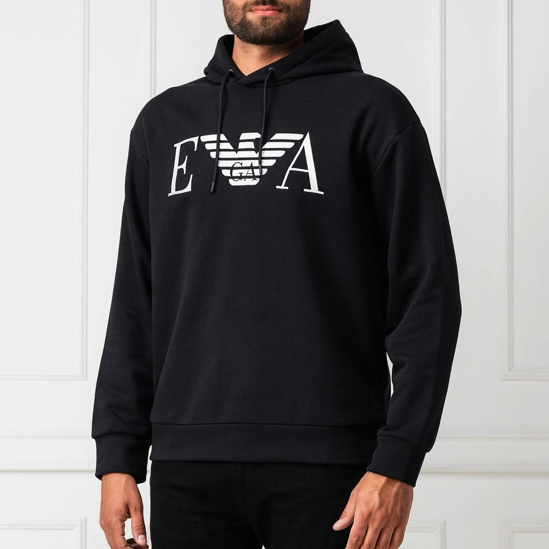 엠포리오 아르마니 23 로고 후드티 XL [새상품] 상품이미지1