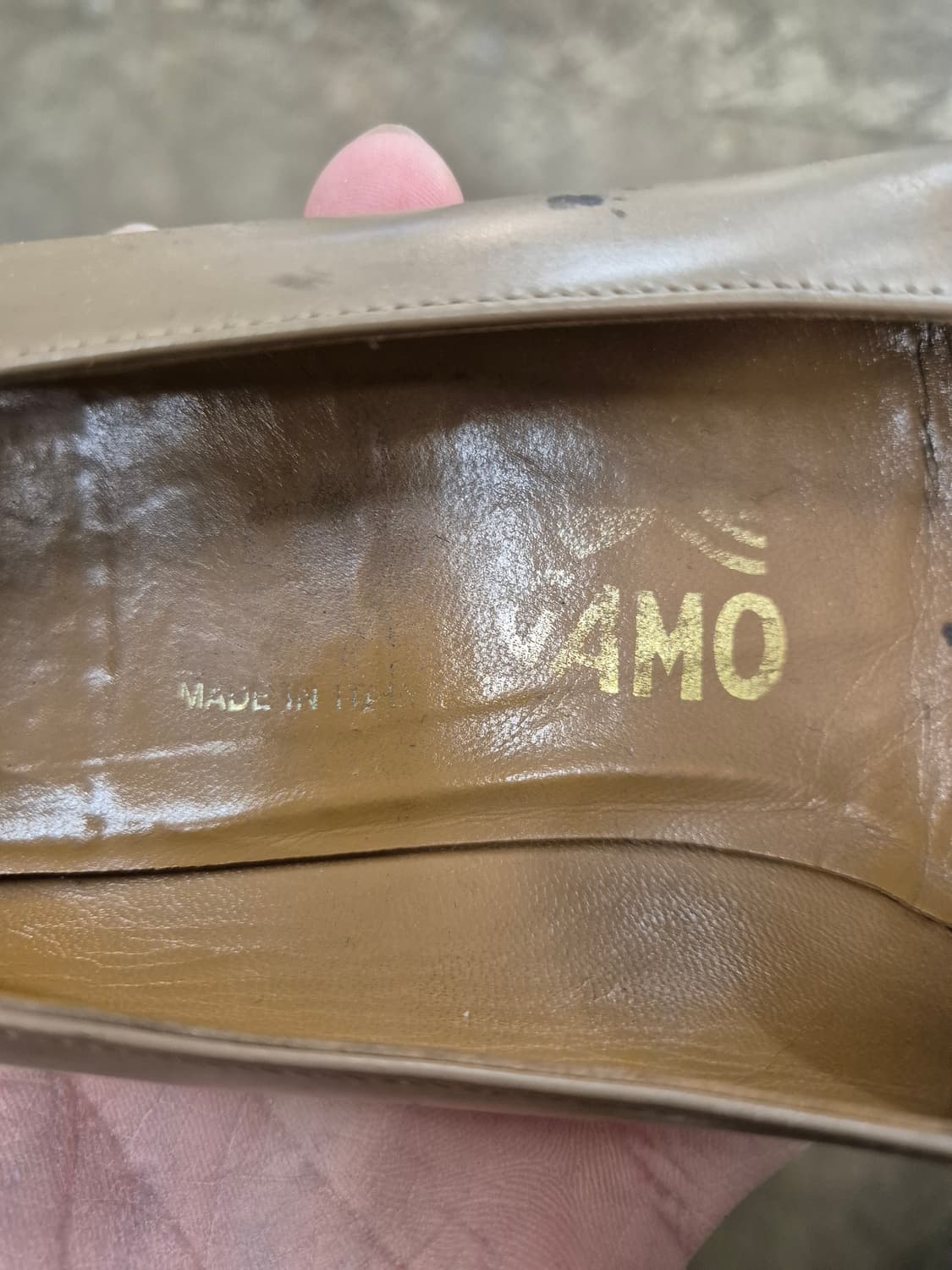 페라가모 베이지 펌프스 230 상품이미지8