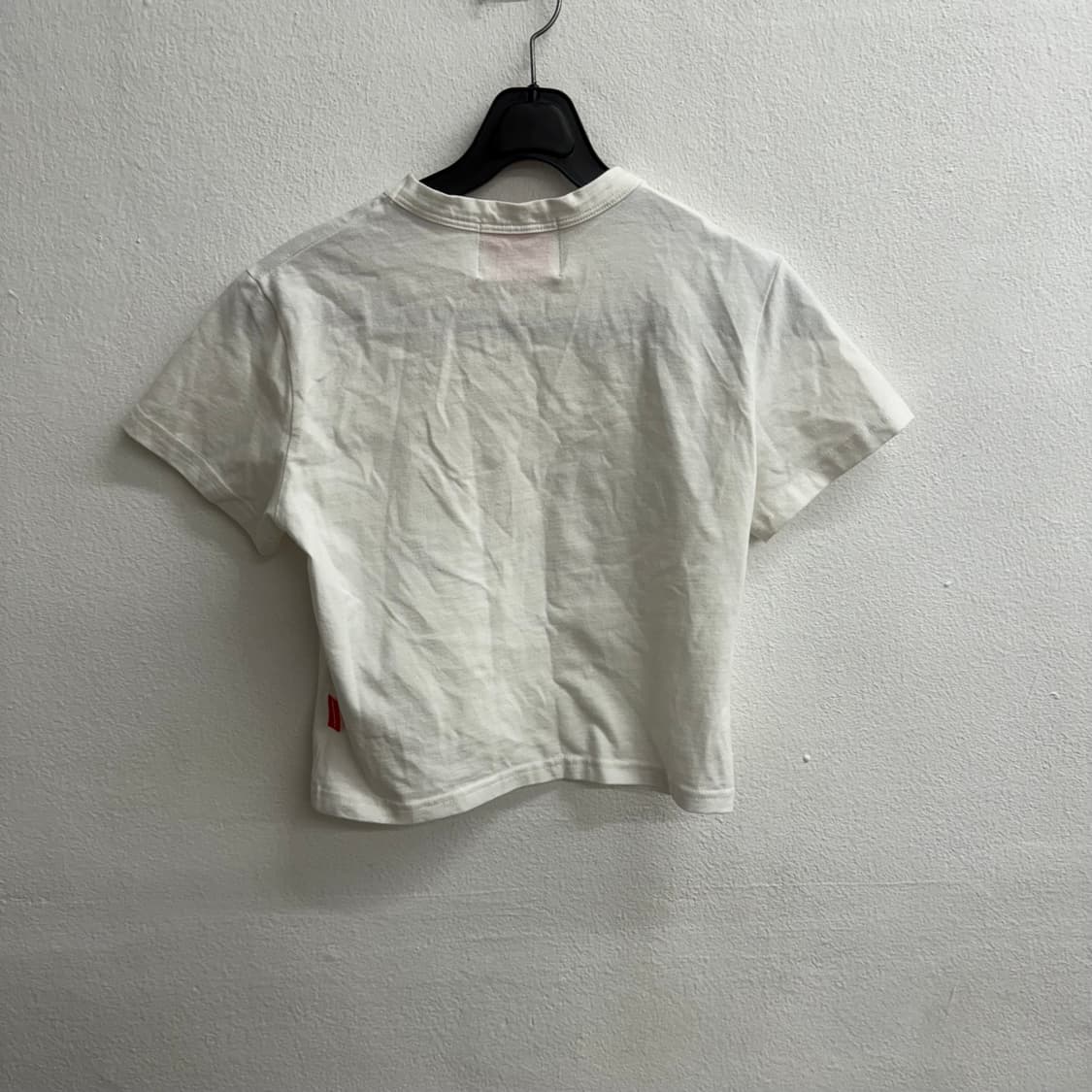 939 아카이브볼드 크롭 화이트 반팔티 os 상품이미지3