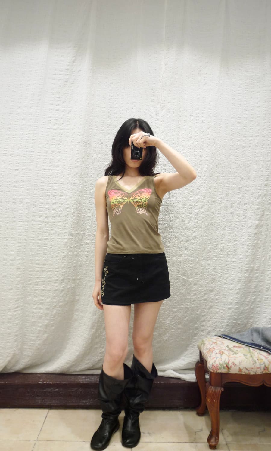 Butterfly sleeveless 상품이미지4