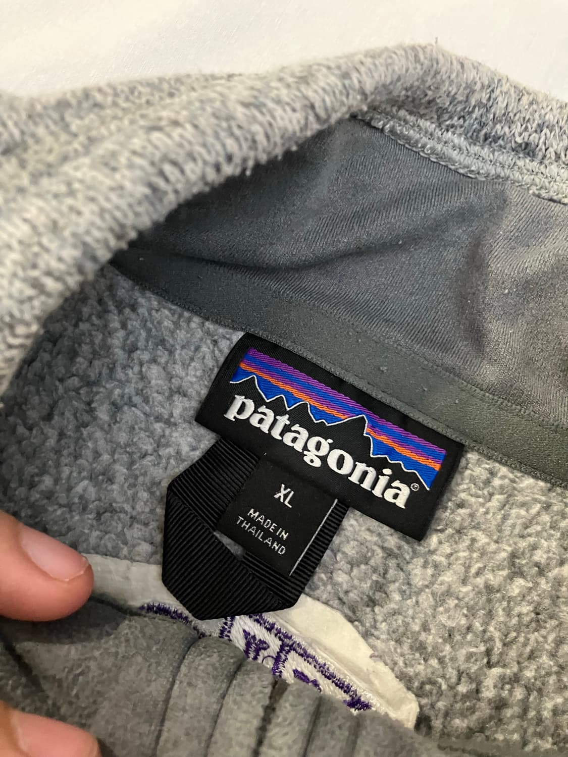 파타고니아 베터 스웨터 하프집업 풀오버 플리스 그레이 상품이미지6