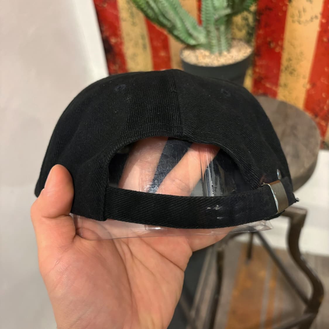 빈티지 레이디킬러 위트 레터링 코튼 스웨이드 캡 N262 상품이미지4