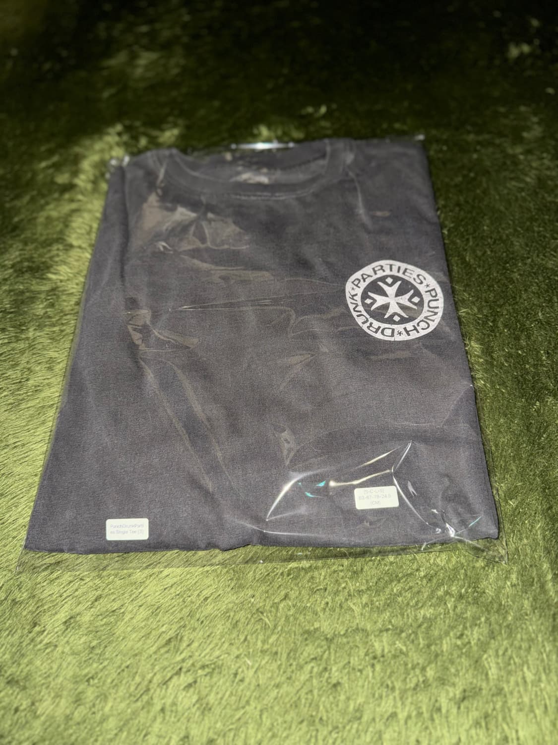 [3] 펀치드렁크파티즈 헐트 로고 가먼트 다잉 싱글스티치 티셔츠 상품이미지10